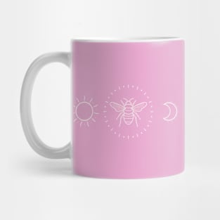 Pink queen bee Mug